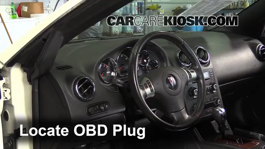 2008 Pontiac G6 GT 3.9L V6 Convertible (2 Door) Lumière « Check engine » du moteur Diagnostic